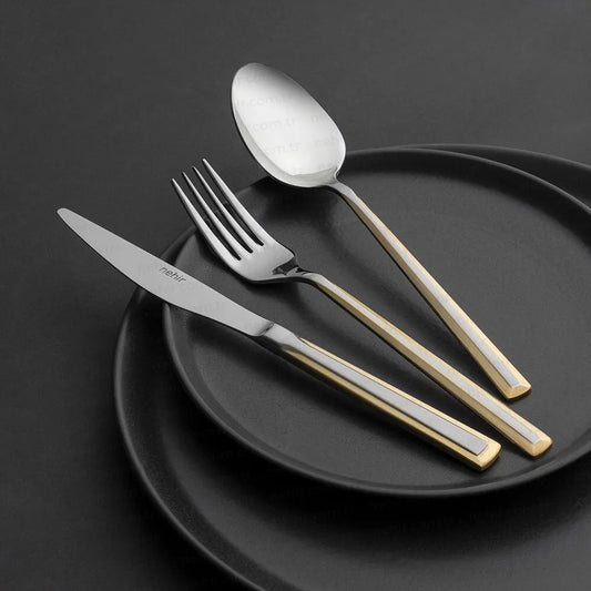 Pyraing 89 Pieces Cutlery Set